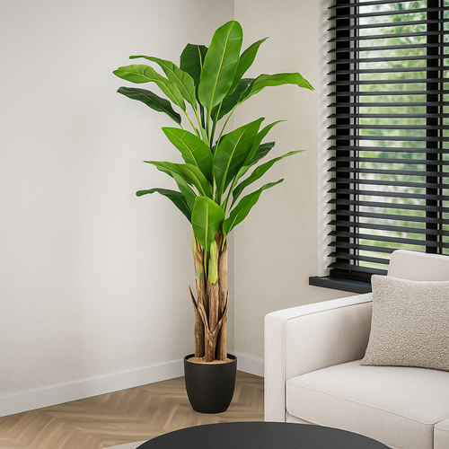 Flourify kunstplant - Bananenplant - 180 cm