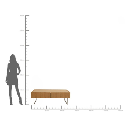 Kare Design Salontafel Giulio 130x70cm