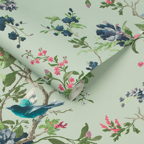 Graham & Brown Vliesbehang - Venetian Mint - 10mx52cm - vtwonen shop