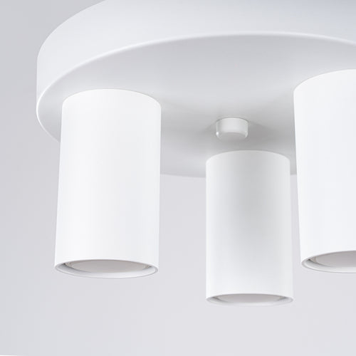 Sollux Lighting Plafondlamp LAGOS 3P wit - 25x25x12cm