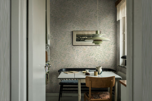 Borastapeter behang veldbloemen beige en meerkleurig - 53 cm x 10.05 m - 660019 - vtwonen shop