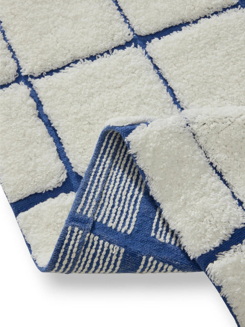 benuta badmat Noa - crème/blauw - 60x100 cm
