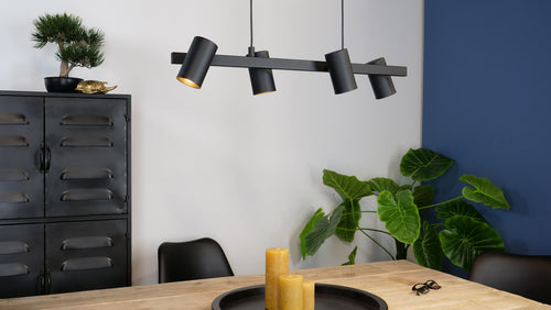 EGLO hanglamp Gatuela 1 - e14 - 76 cm - zwart - vtwonen shop