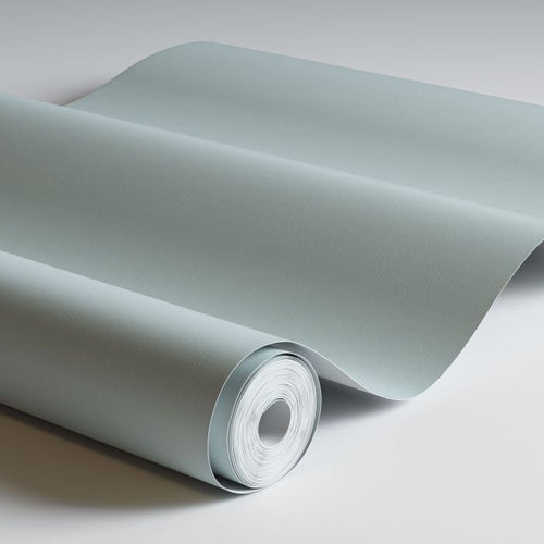 Duro Wallpaper behang effen vergrijsd groen - 53 cm x 10.05 m - 662233 - vtwonen shop