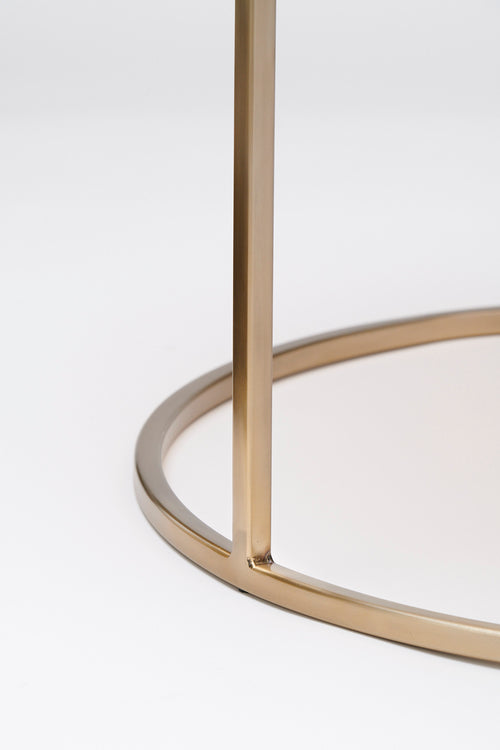 Light & Living salontafel DUARTE - Ø75x44cm - goud - Set van 2 - vtwonen shop