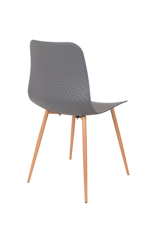 Housecraft Living Leon Eetkamerstoel Grijs - Set van 2 - vtwonen shop