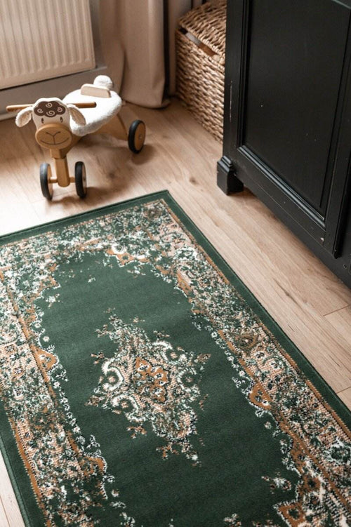 Interieur05 Vintage Vloerkleed Keshan Groen - 160 x 230 cm - vtwonen shop