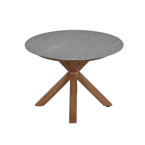 Scotland tafel - 230x115 cm - light teaklook - Centostone Napoli sand