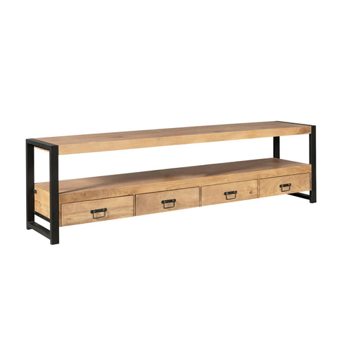 Starfurn Tv-meubel Britt - Naturel Hout - 180x45x60cm