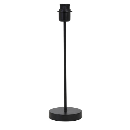 Light & Living lampvoet  - zwart - 13x13x44.5 cm