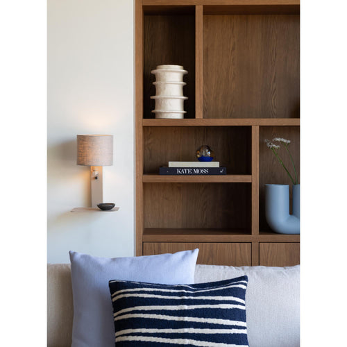 it's about RoMi wandlamp Florence - bruin - 24x24x42cm - vtwonen shop