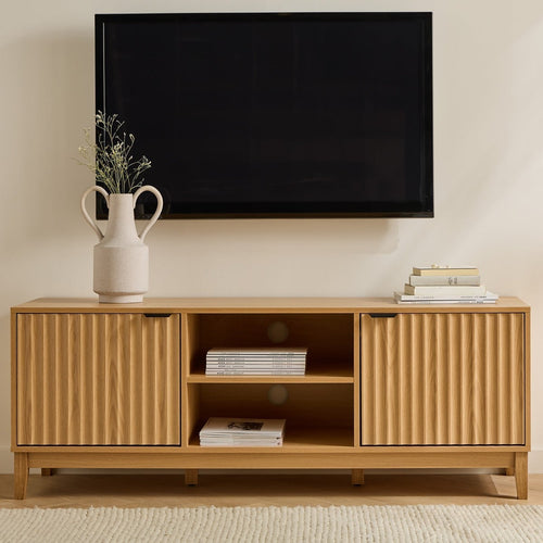 Calicosy - BOLOGNE TV-meubel - Licht hout - 40x140x52 cm