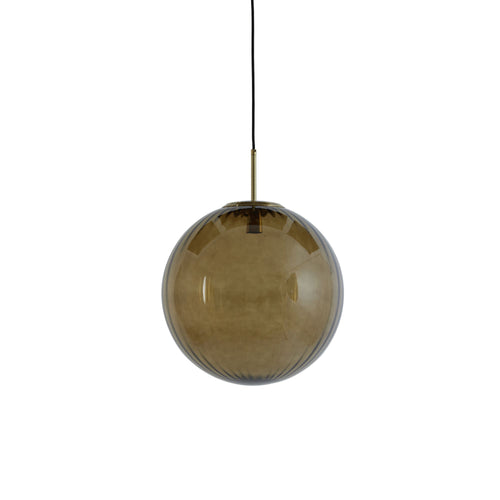 Light & Living hanglamp Magdala - bruin - Ø40cm - vtwonen shop