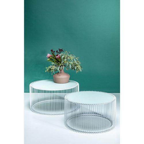 Kare Design Salontafel Wire Wit (2/Set)