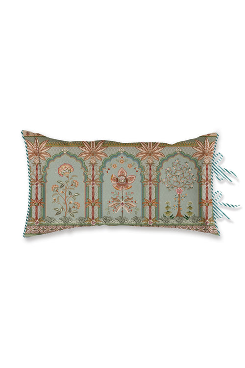 Pip Studio Decoratiekussen Bollywood Dreams - 35 x 60 cm - Groen