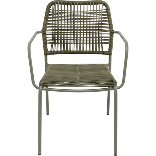 Kare Design Tuinmeubilair Madagascar tafel en 4 stoelen groen - vtwonen shop