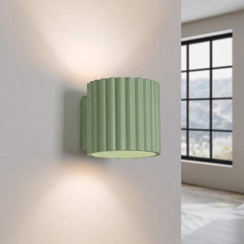 Sollux Lighting Wandlamp AURA salie G9 - 10x12x10cm