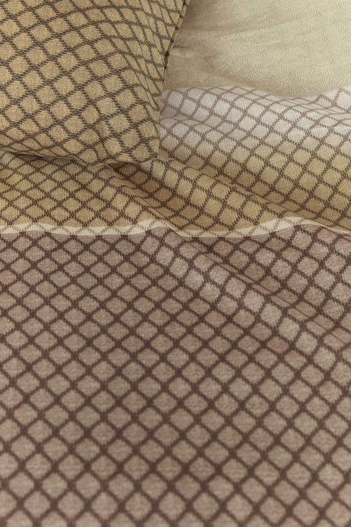 Beddinghouse  Riven - 200 x 200/220 cm - Naturel