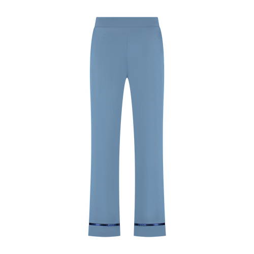 Coco & Cici - TENCEL Pyjama Broek Dames Donker Blauw - M
