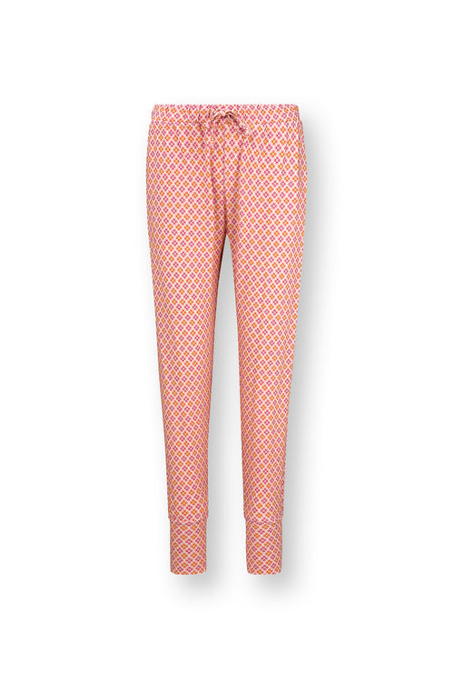 Pip Studio - Bobien Lange pyjamabroek - Dames - Mojo - Roze - L