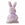BUNNY - sierkussen 44x25 cm - konijn - Sandshell - bruin