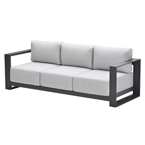 Garden Impressions loungebank Malakka - donker grijs - vtwonen shop