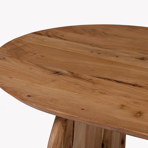 Giga Meubel Eettafel Daan - Ovaal - Acaciahout - 200cm - vtwonen shop