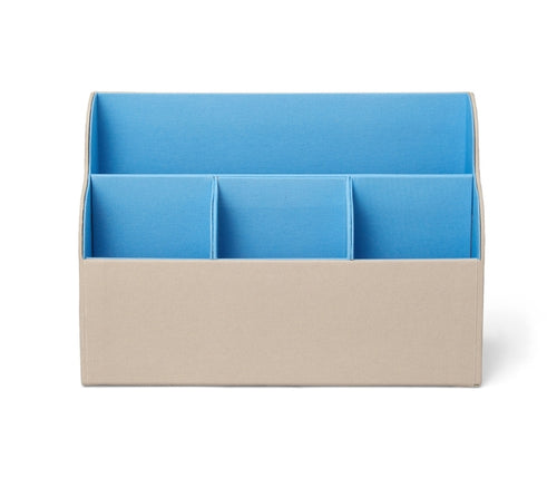 Printworks Bureau Organizer - Beige/Blauw - vtwonen shop