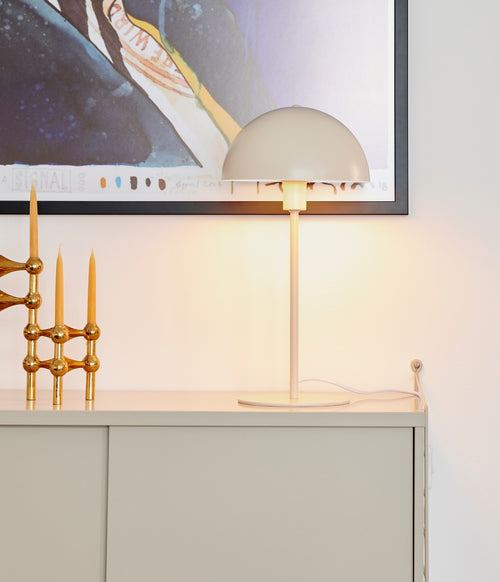 Nordlux Ellen Tafellamp - Ø20cm - E14 - Beige