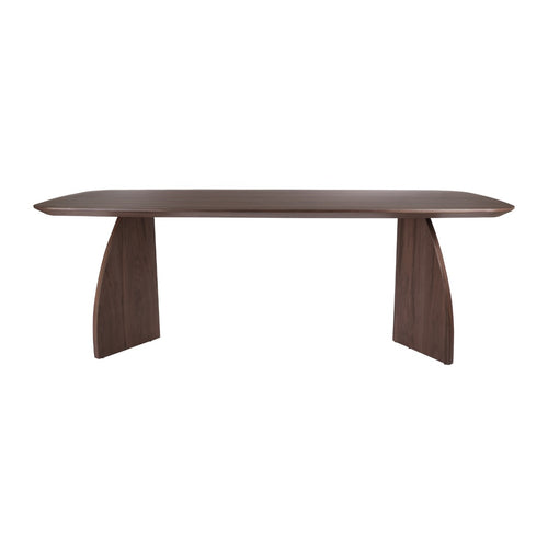 Giga Meubel Eettafel Savanah - Deens Ovaal Walnoot Fineer - 200x100x76cm