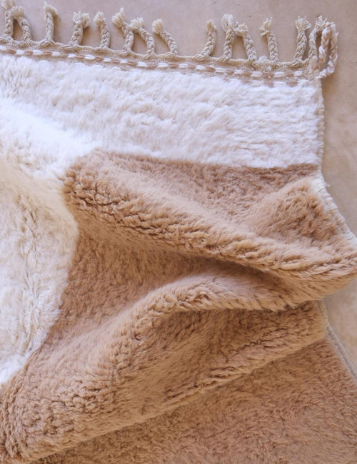 AFK Living vloerkleed Berber - handgemaakt - Wol - 165 x 267 cm - vtwonen shop