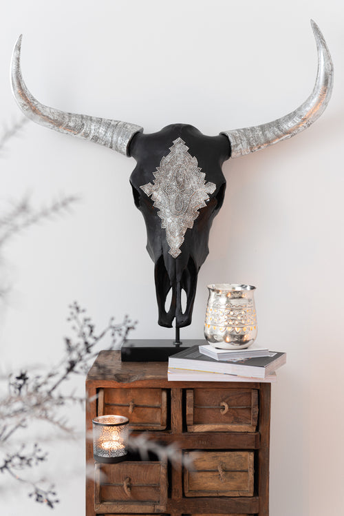 J-Line kast 12 Laden Brut - gerecycleerd hout - bruin - vtwonen shop