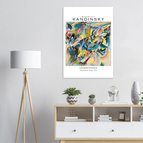 Artfulprints  Wassily Kandinsky - Improvisation Gorge   poster 70x100 cm