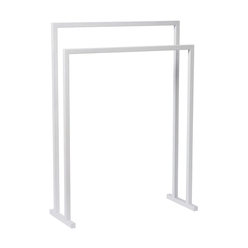 Atmooz handdoekenrek Donau - wit - 60 x 24 x H 82 cm