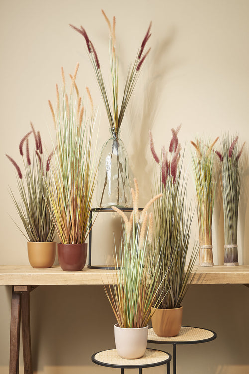 Mica Decorations Organic Vaas - H51 x Ø22 cm - Transparant