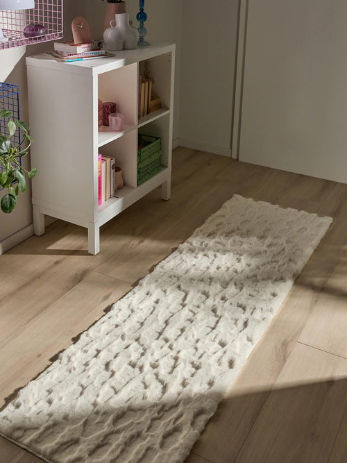 benuta loper Immy - crème - 60x200 cm
