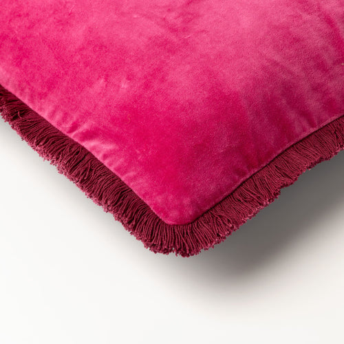 SEBASTIAAN | sierkussen 45x45 cm | Ink Blue | blauw en roze | Hoii