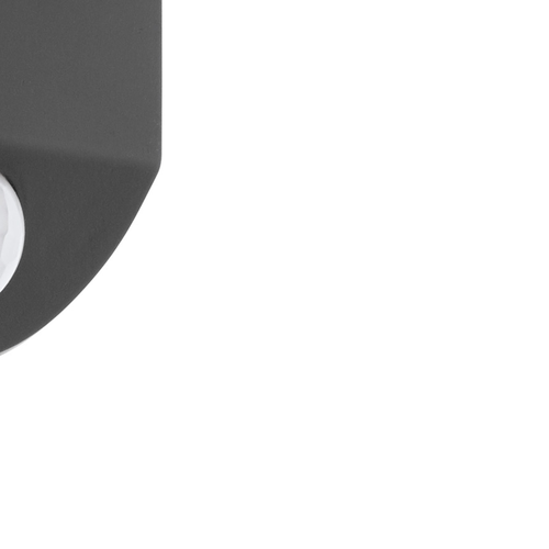 EGLO solar wandlamp buiten Pastion - sensor - led - 18 cm - zwart - vtwonen shop