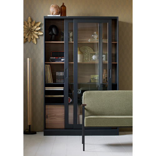 Woood Exclusive Elizabeth Bank 2-Zits - Combinatiestof - Olijfgroen