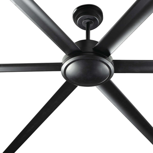 Faro Rotterdam XL 6-blads plafondventilator matzwart