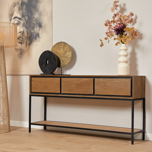 Starfurn  sidetable RichWood - bruin - 35x150x76cm - vtwonen shop