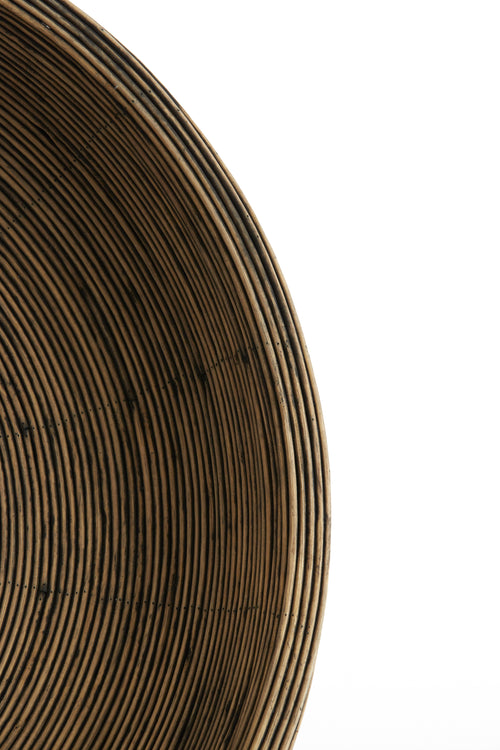 Light & Living bijzettafel COLON - Ø56x48cm - bruin - Set van 2