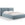 Micadoni Opbergbed met hoofdeinde Jodie 140x200cm, flueel, grijs - 228x194x108cm