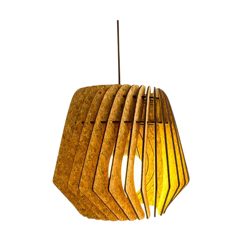 Bomerango Spin M kurken hanglamp medium - met koordset zwart - Ø 37 cm - vtwonen shop