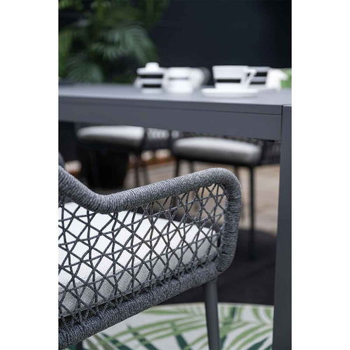 Garden Impressions tuinstoel Pemba donker grijs