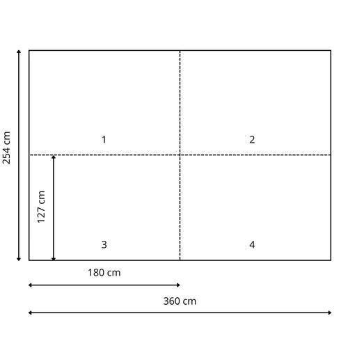 Sanders & Sanders fotobehang wereldkaart voor kinderen blauw, geel en wit - 360 x 254 cm - 600365