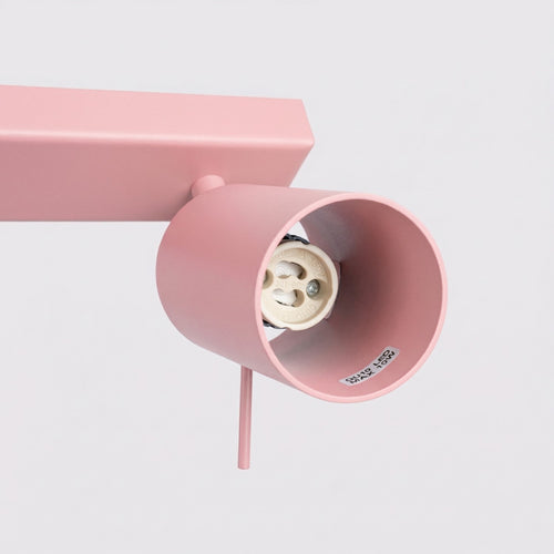 Sollux Lighting Plafondlamp RING 4L roze - 80x6x16cm