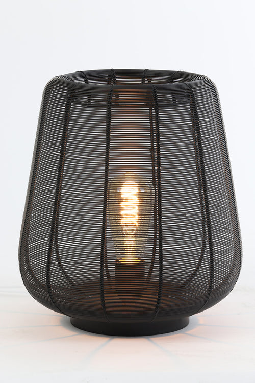 Light & Living tafellamp Adeta - zwart - 29x29x31.5 cm