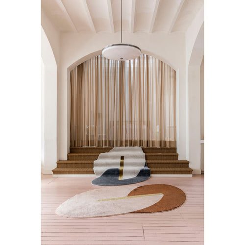 Zuiver Phila Vloerkleed 160x257 blue - Blauw
