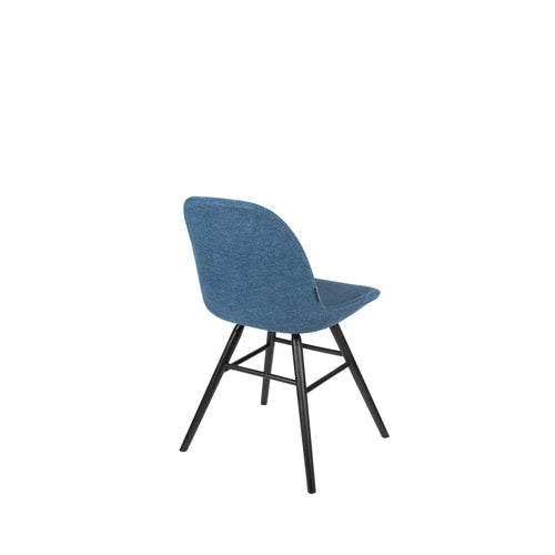 Zuiver Albert Kuip Soft Eetkamerstoelen Blauw - Set van 2 - vtwonen shop